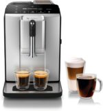 BOSCH 300 Series Fully Automatic Espresso and Coffee Machine – In-Cup Frother, OneTouch Milk Drinks, 5 Drink Options, Ceramic Grinder, Easy Clean & Descale, in Silver TIU20307 - Image 2