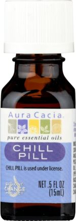 Aura Cacia Essential Solutions Oil, Chill Pill 0.5 Oz (Pack of 1) - Image 2