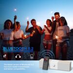 128GB MP3 Player, ZOOAOXO Music Player with Bluetooth 5.2, Built-in HD Speaker, FM Radio, Voice Recorder, Mini Design, Weigh 2.4 oz, HiFi Sound, Ideal for Sport, Earphones Included - Image 4