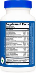 Nutricost Multivitamin with Probiotics 120 Vegetarian Capsules - Packed with Vitamins & Minerals - Image 6