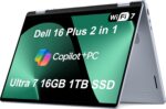 Dell 16 Plus (Next Gen Inspiron 16 Plus) 2-in-1 AI Laptop (16" FHD+ Touchscreen, Intel Core Ultra 7 256V (> i7-1355U), 16GB DDR5, 1TB SSD) Copilot+ PC, 21-Hr Battery, Wi-Fi 7, Fingerprint, Win 11 Pro - Image 2