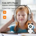 RUIZU 64GB MP3 Player for Kids, Cute Panda Portable Music Player MP3, Child MP3 Player with Bluetooth 5.3, Speaker, FM Radio, Voice Recorder, Alarm Clock, Stopwatch, Pedometer, Support up to 128GB - Image 3