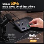 MAONO USB Audio Interface for PC: Interface with XLR Input 24-bit/192kHz Routing Software LOOPBACK ASIO Driver for Recording Music, Home-Studio, Guitar, Podcast, Streaming, DAW(PS22 Lite Black) - Image 3