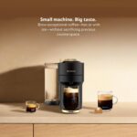 Nespresso Festive Vertuo Pop+ Coffee and Espresso Maker by Breville, Matte Black Gold - Image 3