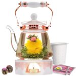 Teabloom Flowering Tea Chest - Curated Collection of 12 Gourmet Flowering Teas - Packaged in Beautiful Gift-Ready Tea Box - Image 4