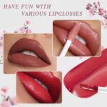 Color Nymph Makeup for Teens with Reusable Pink Handbag, All In One Girls Makeup Sets Makeup Kits for Girls Women with Eyeshadow Blushes Bronzer Highlighter Lipgloss - Image 6