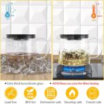 Glass Teapot with Removable Infuser, 1000ml/33OZ Stovetop Safe Tea Kettle for Blooming & Loose Leaf Tea, Premium Gift Box - Image 5