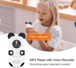 RUIZU 64GB MP3 Player for Kids, Cute Panda Portable Music Player MP3, Child MP3 Player with Bluetooth 5.3, Speaker, FM Radio, Voice Recorder, Alarm Clock, Stopwatch, Pedometer, Support up to 128GB - Image 6