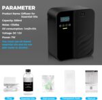 Hotel Scent Diffuser, House Scent Machine, 10000 Sq.Ft of Coverage, 500ml Large Capacity Aromatherapy Machine, Scent Diffusers for Home Large Room, Office Waterless Essential Oil Diffuser - Image 9