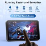 MP3 Player with Bluetooth and WiFi, MECHEN Mp3 & Mp4 Music Player with Spotify, Amazon Music, Deezer, Audible, Browser, 4.0" IPS Touch Screen Android Player with Speaker, FM Radio, Up to 512GB - Image 3