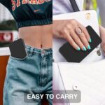 HEIYING Switch Game Card Case for Switch 2 & OLED & Lite,Portable Black Memory Storage Holder with 24 Game Card Slots and 24 Micro SD Cards Slots for Easy carrying - Image 8