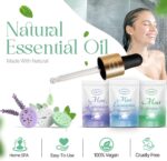 Shower Steamers Aromatherapy 18 Pack Gifts for Women Birthday Christmas Stocking Stuffers White Elephant Natural Essential Oils Stress Relief Mint Lavender Relaxation for Mom her him Men Teens Adults - Image 4