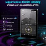 MP3 Player with Spotify, Spotify Kids, Audible, Browser(Removable), 4.0" IPS Display Portable Bluetooth MP3 Player Player Up to 256GB - Image 3