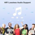 MP3 Player with Bluetooth and WiFi, MECHEN Mp3 & Mp4 Music Player with Spotify, Amazon Music, Deezer, Audible, Browser, 4.0" IPS Touch Screen Android Player with Speaker, FM Radio, Up to 512GB - Image 5