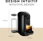 Nespresso Vertuo Plus Coffee and Espresso Maker by Breville, Ink Black - Image 7