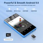 80GB MP3 Player with Spotify Kids, SWOFY M503 Pro MP3 & MP4 Player with Bluetooth and WiFi, Audible, 4" Touch Screen Portable Music Player Amazon Music Up to 512GB Blue - Image 7