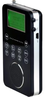 Degen DE1131 4-in-1 Touch Screen Controlled Portable AM/FM/SW Digital Radio, MP3 Player with Built-in 4GB Flash Memory and Micro-SD Card Reader, Voice Recorder & E-Book Reader - Image 3