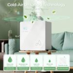 2025 Upgraded 3500 Sq.Ft Smart Scent Machine - HVAC System, Whole House Aroma & Hotel Collection Diffuser, Waterless Essential Oil Diffuser for Home, Office, 600ML Capacity, Cold Air Tech (White) - Image 7