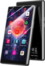 AGPTEK 5'' 128GB MP3 Player with Bluetooth and WiFi, T09 Touch Screen Andriod 13 Music Player with Spotify, Audible, YouTube, Up to 1TB - Image 2