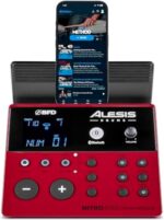 Alesis Nitro Pro Electric Drum Set with Dual Zone Quiet Mesh Pads, 500+ Authentic BFD Sounds, Bluetooth, Drumeo, USB MIDI, Double Kick Compatible - Image 17