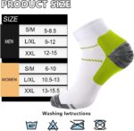 ACTINPUT Compression Socks Plantar Fasciitis for Women Men - 8-15 mmHg Best for Athletic,Support,Flight Travel,Nurses,Hiking - Image 6
