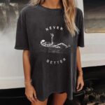 Vintage Shirts for Women Cute Graphic Tee Spring Short Sleeve Tops Oversized Tshirts Teen Aesthetic Clothing - Image 3