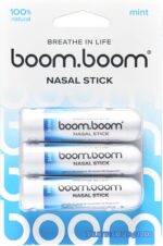 BoomBoom Nasal Stick | Vapor Flow Technology | Cool Refreshing Sensation | Natural Mood Boost | Simple Ingredients | Essential Oils + Menthol Inhaler (Mint) - Image 2