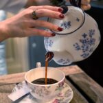 Bone China European Style Floral Ceramic Teapot - 45oz, Perfect for Tea Sets, Loose Tea, and Parties - Image 7