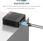 P3 Plus Mini PC Gaming Ryzen 7 7840HS, Pre-installes 11 Pro-OS, Dual Channel 32GB DDR5, 1TB M.2 2880 NVME SSD, Triple Displays, Dual LAN, Wi-Fi 6, BT 5.2 - Image 6