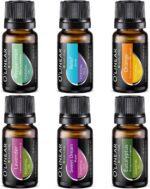 Essential Oils Set - 4 Oils & 2 Blends, Top 6 Oils for Diffusers for Home, Relief, Serenity Dream Oil Blend Aromatherapy, Peppermint, Orange, Lavender, Eucalyptus Essential Oils - Image 2