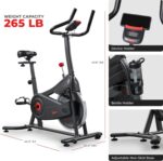 Sunny Health & Fitness ACTIVE Series Smart Exercise Bike with SunnyFit App Connection - Image 7