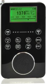 Degen DE1131 4-in-1 Touch Screen Controlled Portable AM/FM/SW Digital Radio, MP3 Player with Built-in 4GB Flash Memory and Micro-SD Card Reader, Voice Recorder & E-Book Reader - Image 2