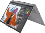 Lenovo Yoga 7 7i 2-in-1 Laptop (16" FHD+ Touchscreen, AMD Ryzen 7 8840HS (Beat i7-1355U), 16GB DDR5 RAM, 1TB SSD) AI PC, Backlit, Fingerprint, FHD IR Webcam, Win 11 Pro w/ Copilot, Arctic Grey - Image 9