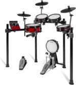Alesis Nitro Pro Electric Drum Set with Dual Zone Quiet Mesh Pads, 500+ Authentic BFD Sounds, Bluetooth, Drumeo, USB MIDI, Double Kick Compatible - Image 20