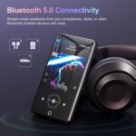 80GB MP3 Player with Bluetooth and Camera, Android 13 OS MP3 & MP4 Player with 4" Touchscreen and Speaker, Spotify Music Player with Audible, FM Radio, Amazon Music, Play Store - Image 6