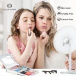 Color Nymph All-in-One Makeup Kit - Perfect for Women, Teens, and Beginners! Unlock Endless Possibilities with 24 Gorgeous Shades of Matte and Shimmer Eyeshadow, Highly Pigmented Lip Glosses, Eyeliner - Image 7