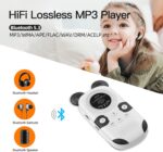 RUIZU 64GB MP3 Player for Kids, Cute Panda Portable Music Player MP3, Child MP3 Player with Bluetooth 5.3, Speaker, FM Radio, Voice Recorder, Alarm Clock, Stopwatch, Pedometer, Support up to 128GB - Image 4
