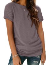 ATHMILE Womens T Shirt Summer Tops Short Sleeve Fashion School Teachers Clothes 2025 Spring Beach Vacation Trendy - Image 2