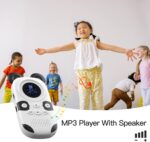RUIZU 64GB MP3 Player for Kids, Cute Panda Portable Music Player MP3, Child MP3 Player with Bluetooth 5.3, Speaker, FM Radio, Voice Recorder, Alarm Clock, Stopwatch, Pedometer, Support up to 128GB - Image 5