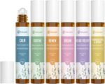 Essential Oil Roll On Set, (Calm,Renew,Dream,Head Relief), Aromatherapy Roll On Blends for Massage, Body Care & Home Use, Stress Relief Gift Men & Women - Image 10