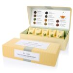 Tea Forte Tea Tasting Assortment Premium Petite Presentation Box Gift Set Sampler, 10 Count, 1 of Each Variety Individually Wrapped Handcrafted Pyramid Infuser Bags - Image 2