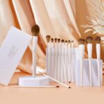 Jessup Makeup Brushes 14Pcs Makeup Brush Set Premium Synthetic Powder Foundation Contour Blush Concealer Eye Shadow Blending Liner Make Up Brush Kit Light Grey T329 - Image 8