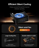 ACEMAGICIAN Kron Mini K1 Mini PC, Ryzen 7 7730U (Upgraded 5825U/7430U) up to 4.5Ghz, 16GB RAM 512GB SSD Micro Computer Support 4K, Desktop PC with WiFi6/BT5.2/Pre Win11Pro, Home Office Casual Gaming - Image 10