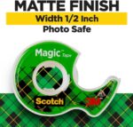 Scotch Magic Tape, Invisible, Home Office Supplies and Back to School Supplies for College and Classrooms, 6 Rolls with Dispensers - Image 3