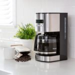 Kenmore Drip Coffee Maker - 12 Cup Programmable Cafe Machine With Glass Pot, Regular & Bold Brew, Auto Shut Off Large Water Reservoir, Reusable Filter, Kitchen Appliances For Cafeteria Barista, Black - Image 3