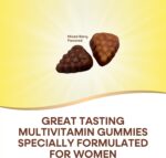 Nature's Way Alive! Women's Daily Gummy Multivitamins, 16 Vitamins & Minerals, Energy Metabolism*, Hair Skin & Nails*, Vegetarian, Mixed Berry Flavored, 130 Gummies (Packaging May Vary) - Image 4