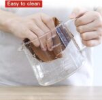 Glass Teapot with Removable Infuser, 1000ml/33OZ Stovetop Safe Tea Kettle for Blooming & Loose Leaf Tea, Premium Gift Box - Image 9