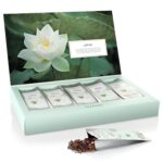 Tea Forte Lotus Single Steeps Loose Leaf Premium Tea Gift Set Sampler, 15 Count 3 of Each Assorted Blends, Pre-Portioned Single Serve Pouches, Steeps 12 oz - Image 6