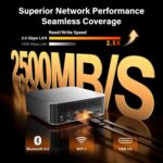 GEEKOM A9 Max AI Mini PC with AMD Ryzen AI 9 HX 370 (80 TOPS) | Radeon 890M, 32GB DDR5 RAM 2TB NVMe SSD, Mini Gaming PC Windows 11 Pro/WiFi 7/BT 5.4/8K Qual Display (HDMI 2.1/USB4/DP1.4)/2.5G Dual LAN - Image 7