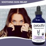 PURA D'OR Organic Lavender Essential Oil (4oz with Glass Dropper) 100% Pure & Natural Therapeutic Grade for Hair, Body, Skin, Aromatherapy Diffuser, Relaxation, Meditation, Massage, Home, DIY Soap - Image 6
